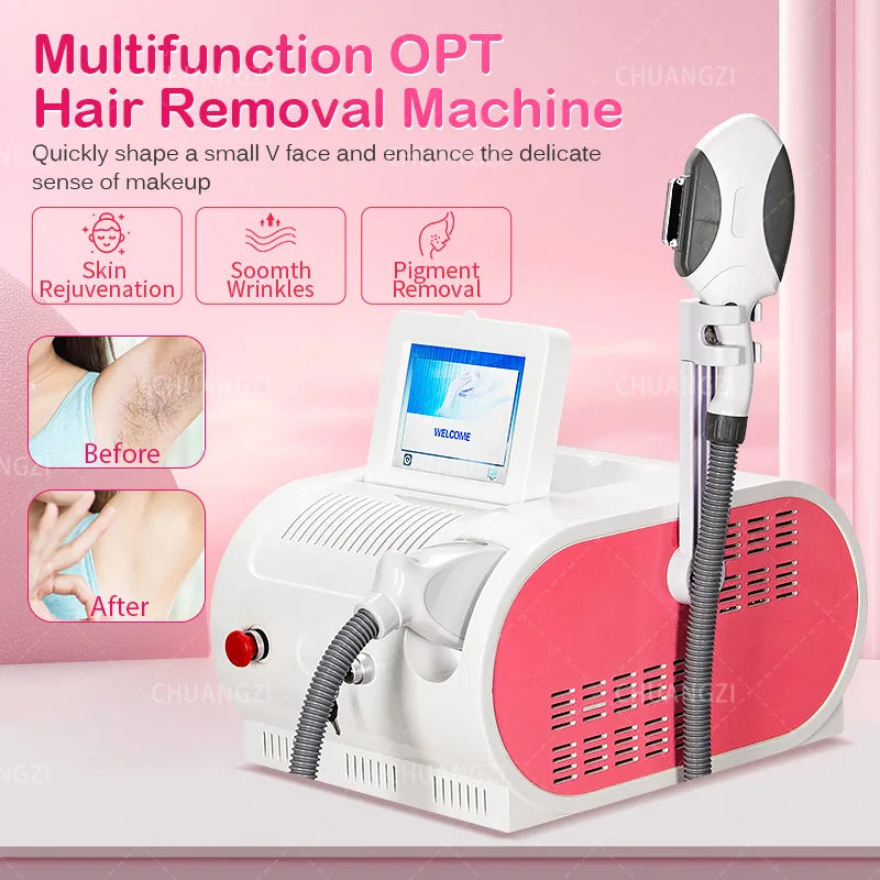 Beauty Salon 500000 Shots, Painless Laser, Permanent Hair Removal, Remove Color Spots Redblood Acne Photon Rejuvenation