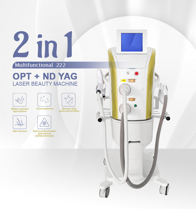IPL OPT Machine, Aesthetic Laser Hair Remover, E-Light Skin Rejuvenation Machine, Vascular Multi-Application Hair Removal