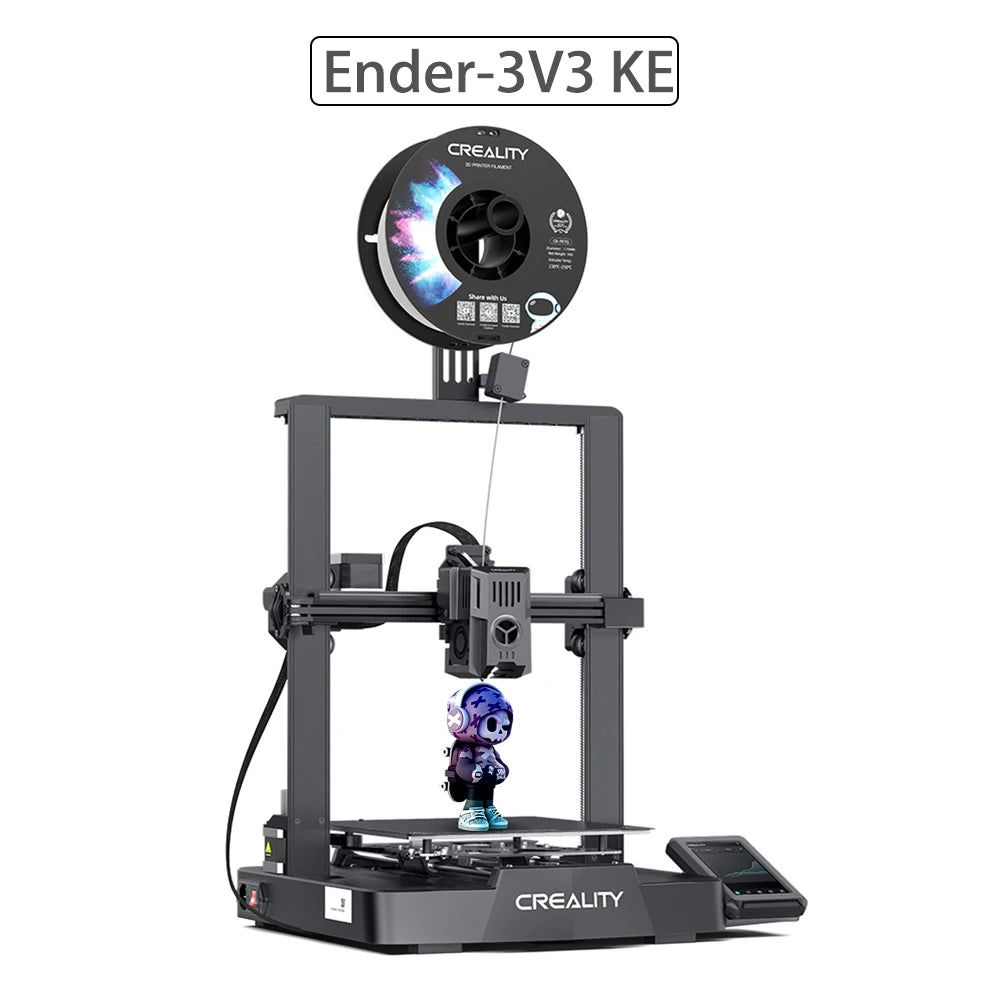 3D Printer 500mm/s Fast Printing Speed Smart Creality OS X-Axis Linear Rail Double Fans Smart Ul 60W