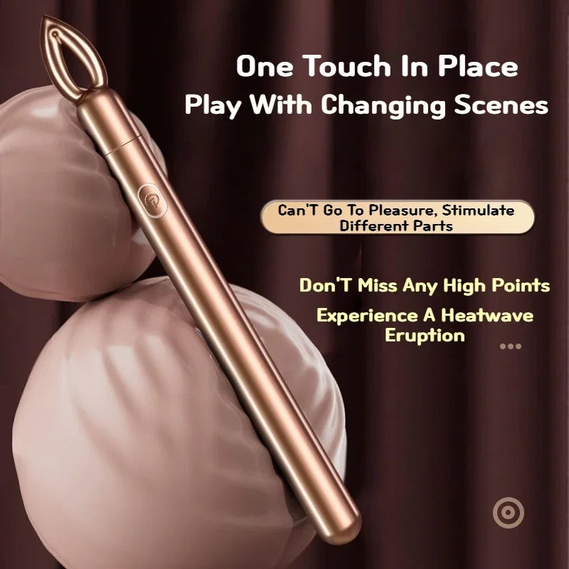 Mini Anal Vibrator, Prostate Massage, Sex Toy for Women Men, Vibrating Butt Plug, Nipple Clitoral Stimulator, Adults Bullet Vibrator