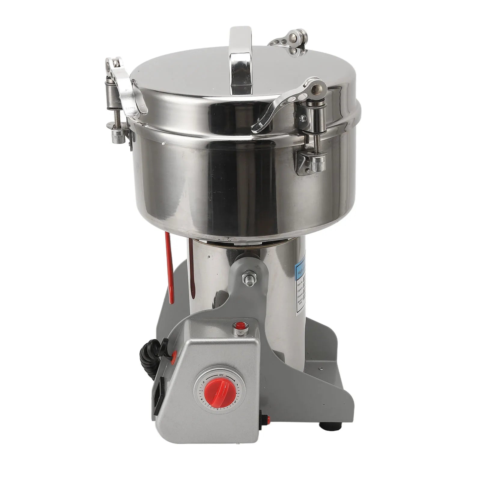 1000g Electric Grinding Machine High Speed Swing Commercial Grain Mill Grinder for Spices Coffee Beans Seasonings Rice