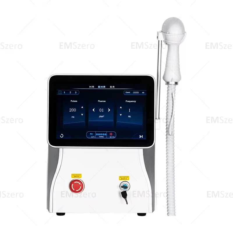 Freezing Point, Private Parts, Body, Face, 808nm Diode Laser Hair Removal Machine, Multifunction Permanent Painless Epilator