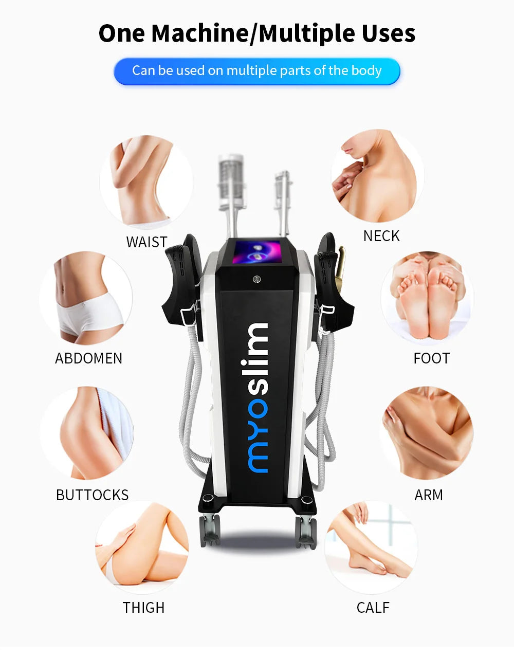 6500W roller, muscle energy, weight loss machine, HI-EMT facial shaping machine, SPA device