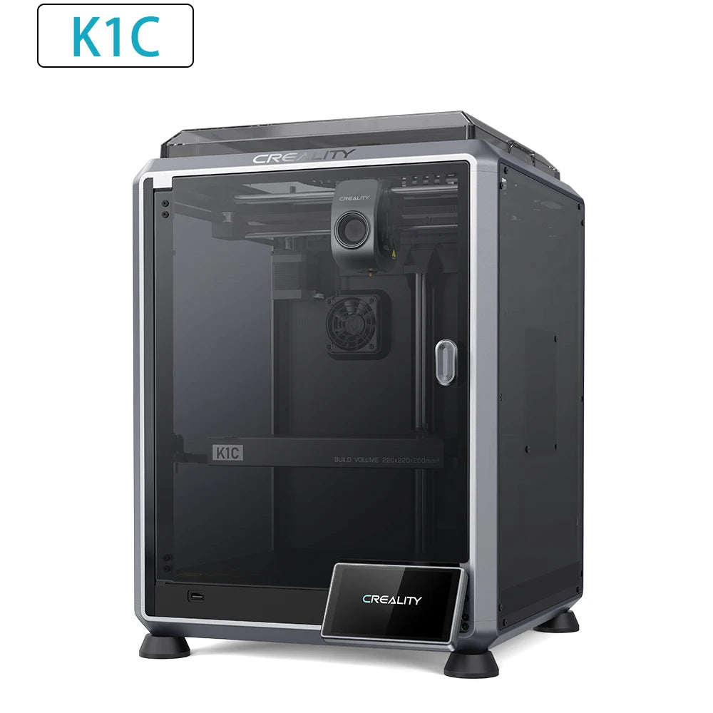 K1C/K1MAX 3D Printer Speedy 600mm /s Automatic Leveling Flexible Build Plate Printing Size 220x220x250MM