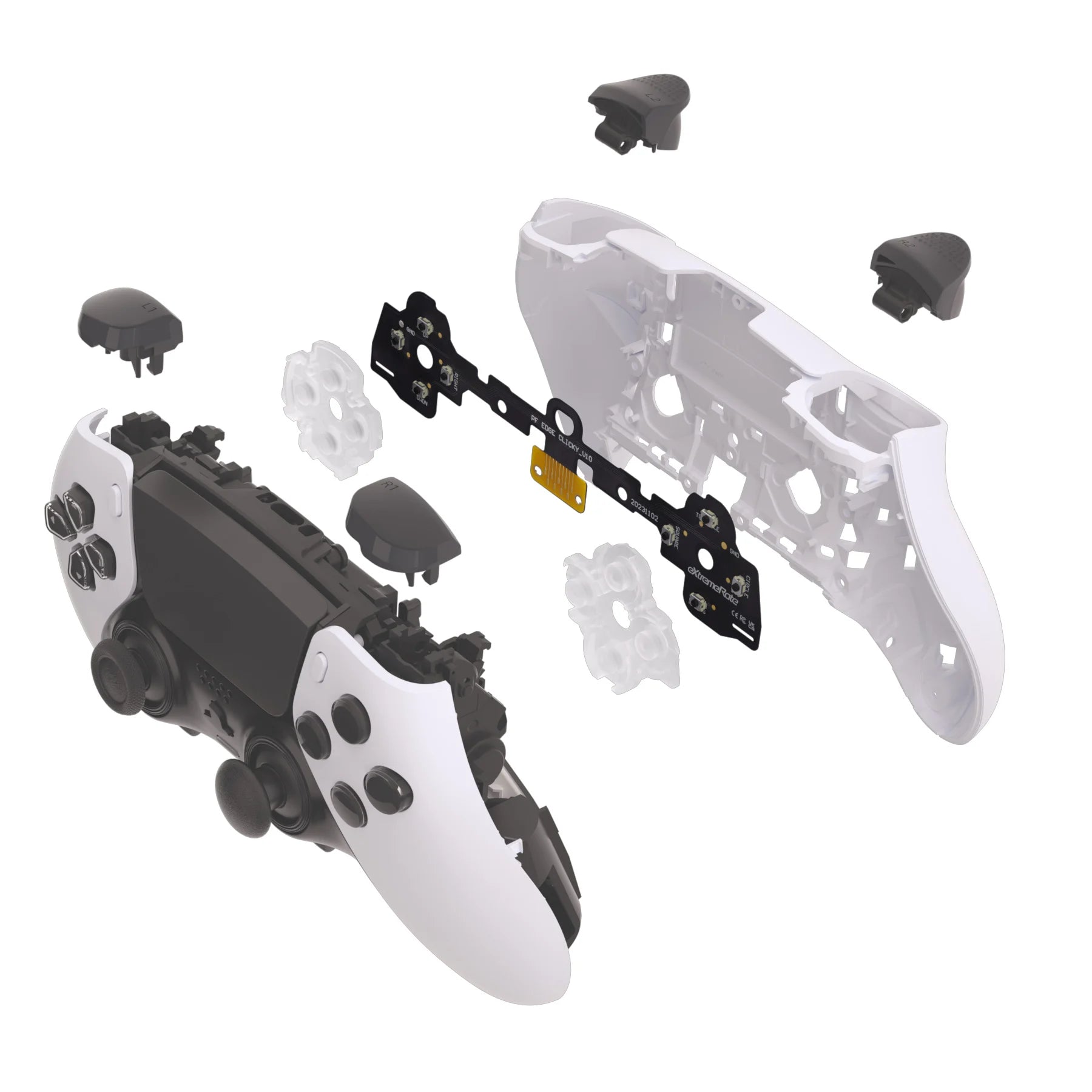 Clicky Kit for ps5 Edge Controller, Custom Tactile Dpad Action Buttons Mouse Click Kit