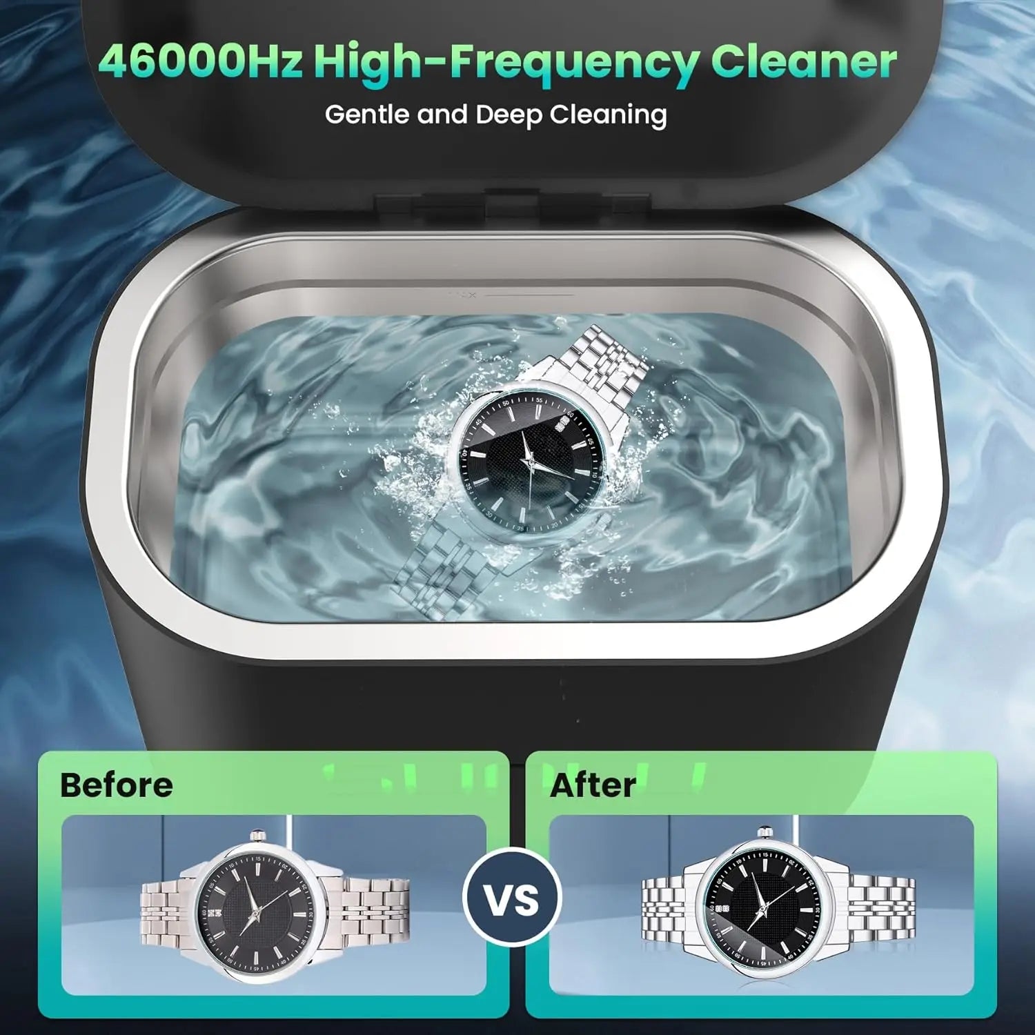 3D Printer Resin Cleaning Box, 395-405nm UV, 3D Resin Cleaning Box, 3D Resin Large Volume for , 3D Printer