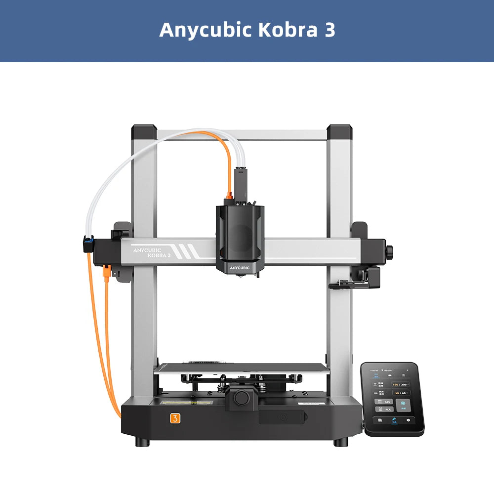 Kobra 3 600mm/s Max Print Speed FDM 3d Printer 25-Point Automatic Leveling With 9.8 x8.7 x 8.7inch Print Size
