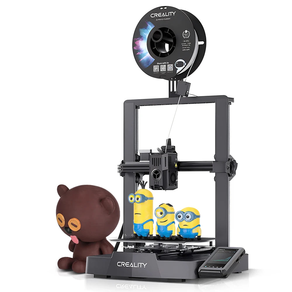 3D Printer 500mm/s MAX Printing X-axis Linear Rail CR Touch Auto Leveling Upgraded Sprite Direct Extruder