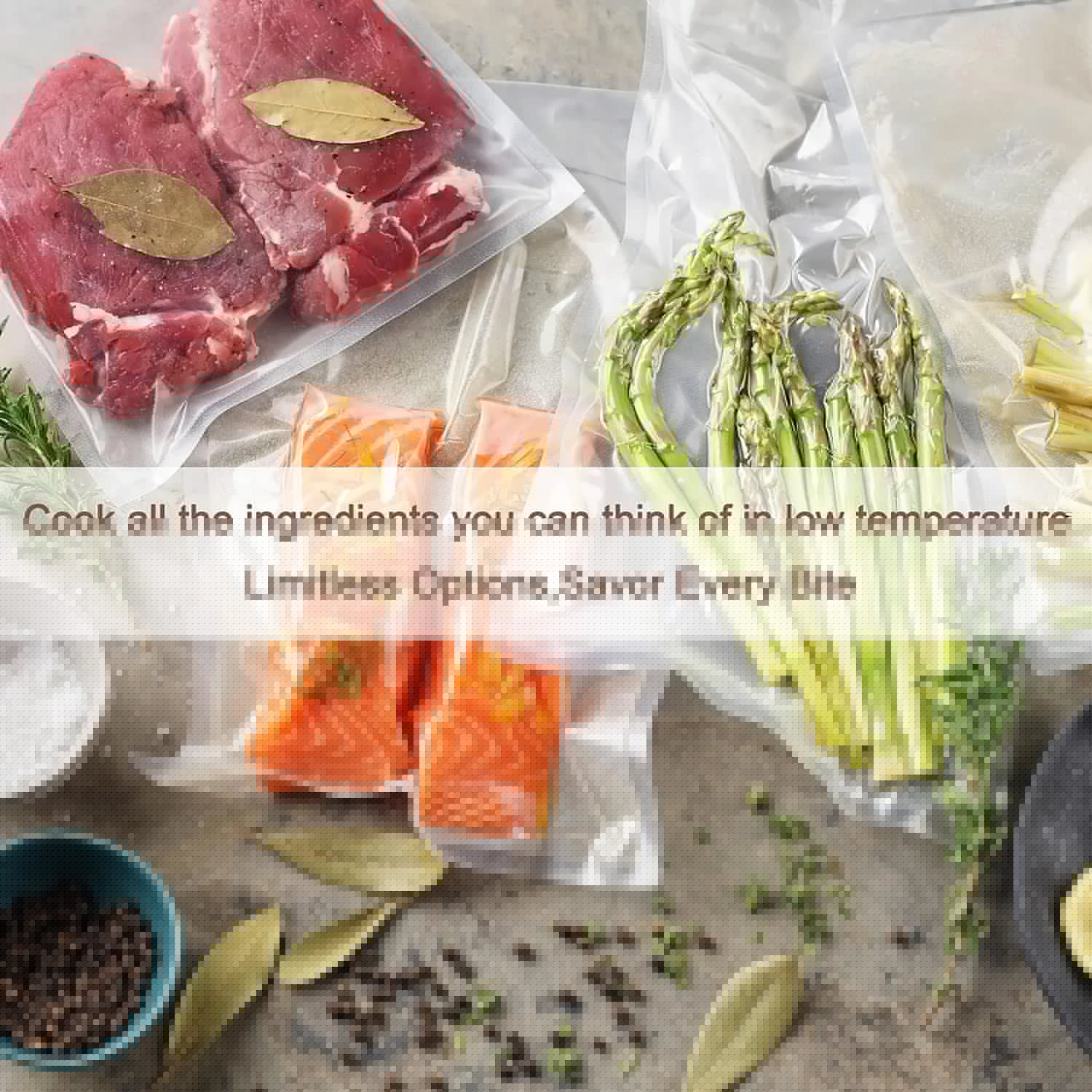 Sous Vide Cooker, Sous Vide Machine 1100 W, Immersion Circulator Precisional Cooker with Touch Control, Accurate Temperature