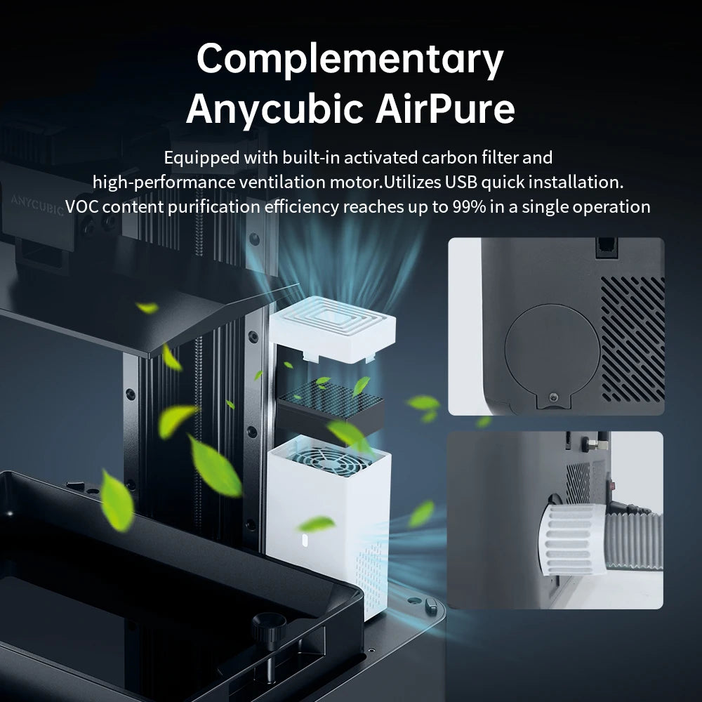 Photon Mono M7 Mono MSLA 3D Printer High Speed Resin Photocuring 14K 3D Printer 10'' LCD Printing Size 223*230*126mm